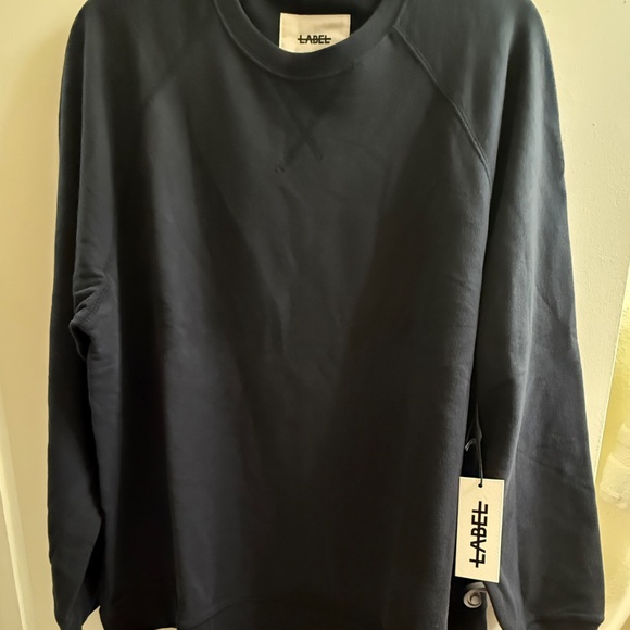 LABEL Go-To Crew W Black SZ M, NWT - Picture 6 of 8